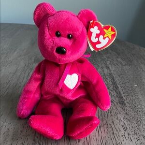 Ty Beanie Babies - Valentina - Bear 1998